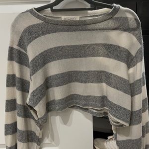 cropped sweater